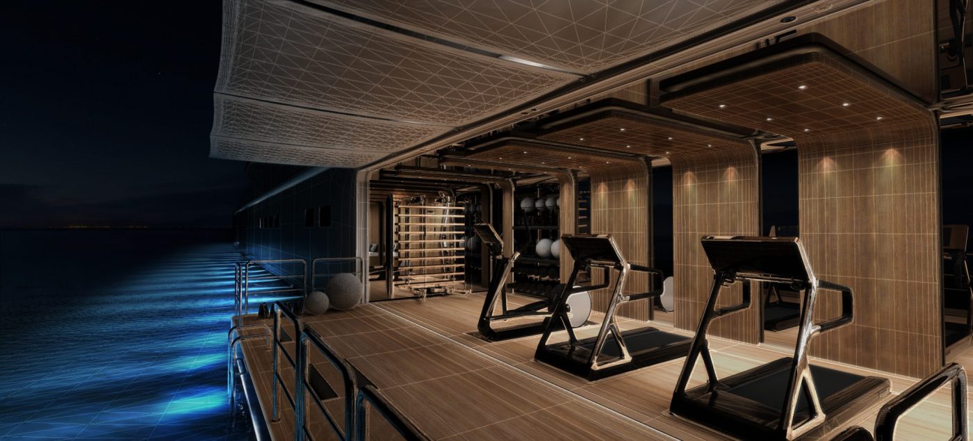luxury gym design